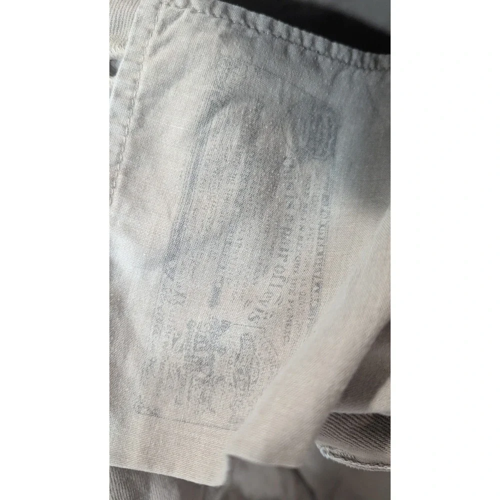 Levi's Men's jeans 38 x 30 Beige 505 Regular Straight 100% cotton Denim